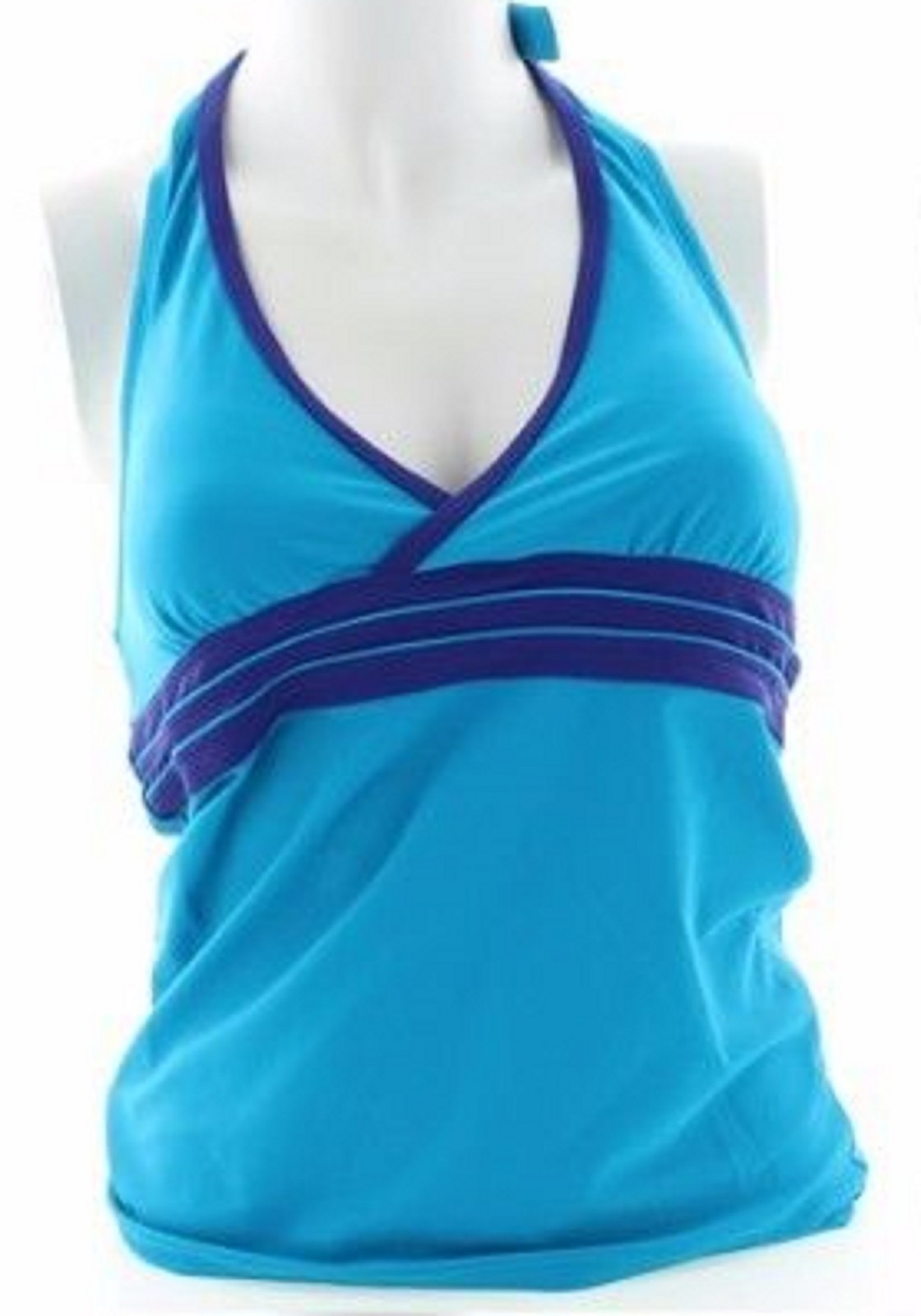 Speedo Tankini Swimsuit Top Women's Quick Dry Full Coverage Swim Top eBay