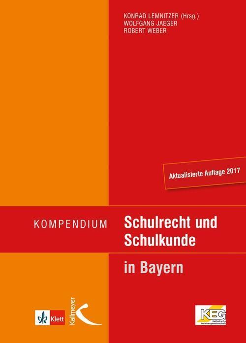 Thumbnail - Konrad Lemnitzer Kompendium Schulrecht Und Schulkunde In Bayern