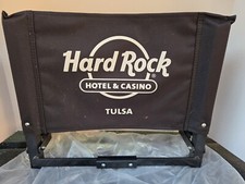 Stadium Seat Foldable Easy Carry Hard Rock Casino Tulsa Oklahoma Branded New