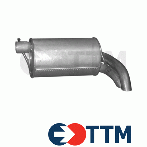 SEAT ALHAMBRA 1.9 D 2.0 D 2000-2010 Silenziatore Marmitta Posteriore - Foto 1 di 1