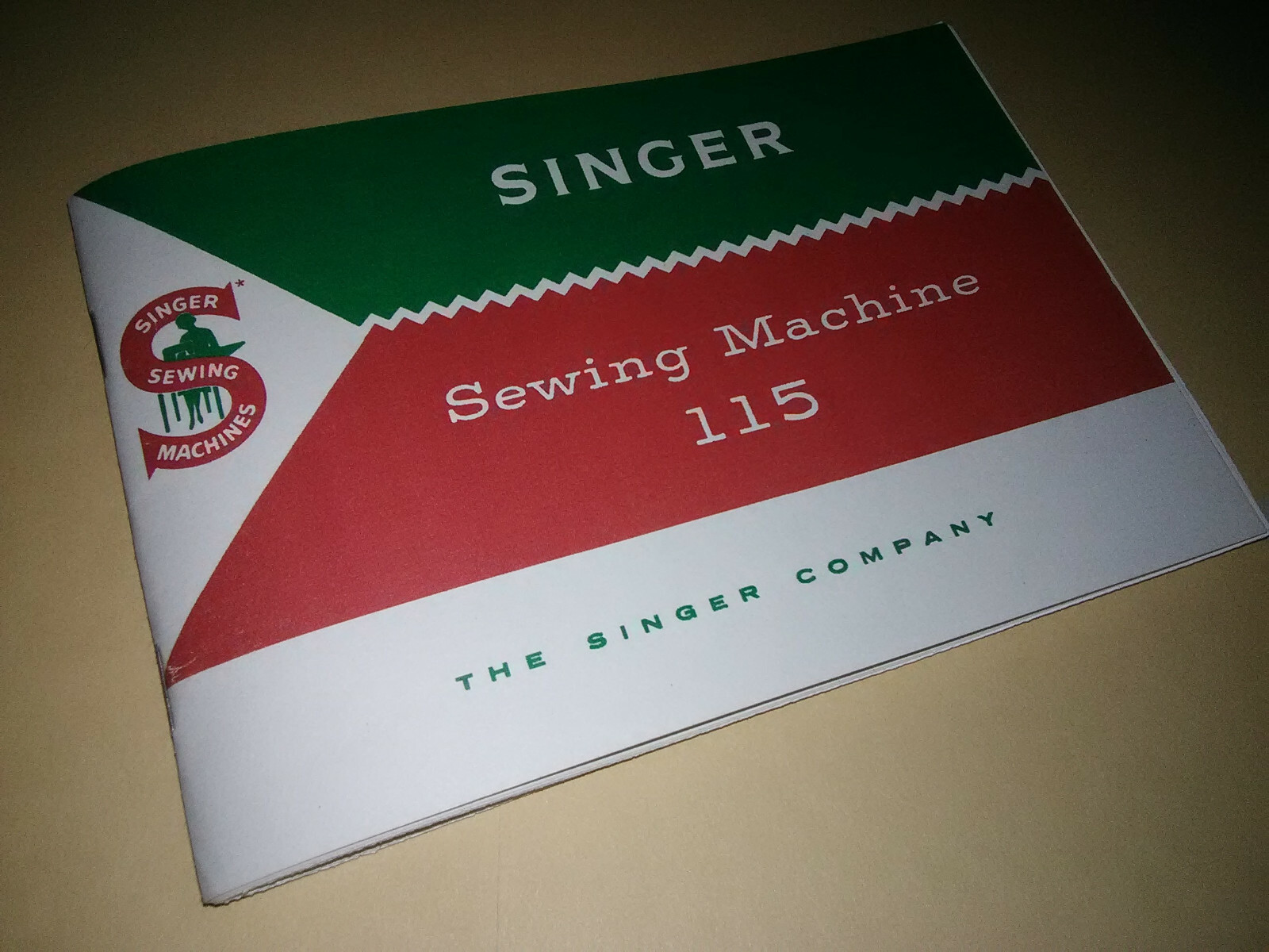 Singer 115 Sewing Machine Owners Manual Reproduction (Class 115) eBay