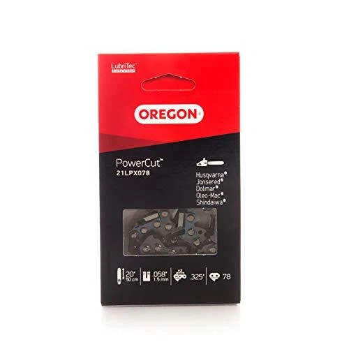 NE S'APPLIQUE PAS Oregon 21LPX078E Type 21 LPX Chain, 78 Drive Links- Super 20 Chisel Chain .325 1