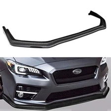 Front Bumper Lip Splitter Fit for 2015-21 Subaru WRX STI CS-Style Carbon Fiber