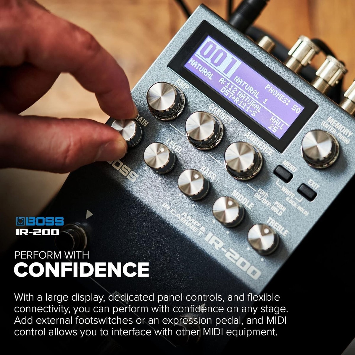 【超美品】BOSS IR-200 BOSS IR-200 AMP & Cabinet Processor Shipping from JAPAN | eBay