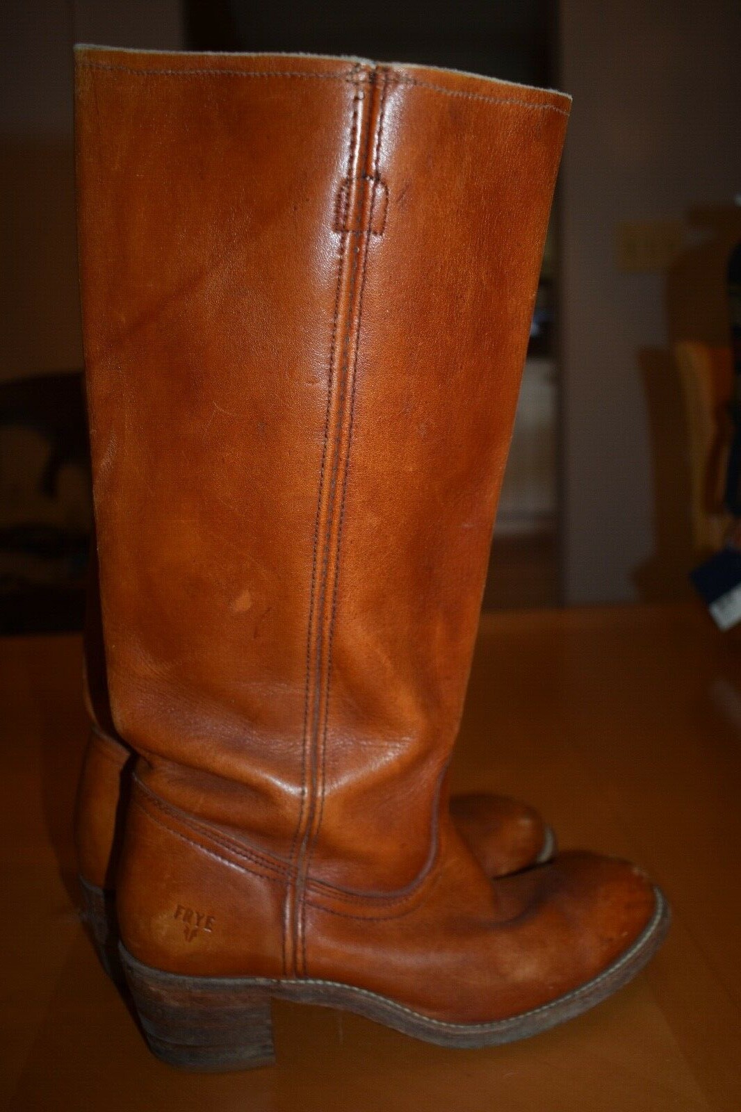 FRYE vtg Campus Riding Boot Leather 