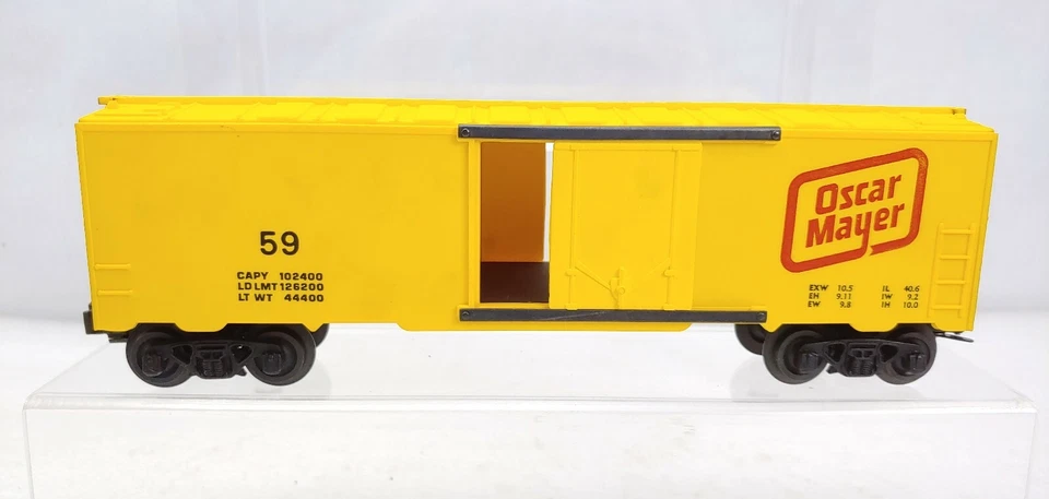 Rare KMT 59 Oscar Mayer 113OM Billboard Boxcar New In Original Box - Image 2 of 4