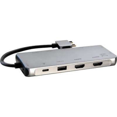 SMK-Link USB-C Dual 4K Multi-Stream Mini Docking Station for Apple MacBook Air -