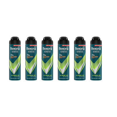 Rexona Men Extreme Dry Deospray 72h Schutz Antitranspirant Erfrischend 6x150 ml