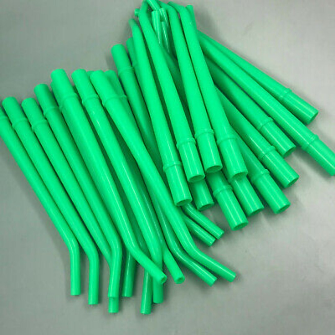 Aspirador quirúrgico dental desechable succión saliva eyector punta tubo 25 piezas/paquete