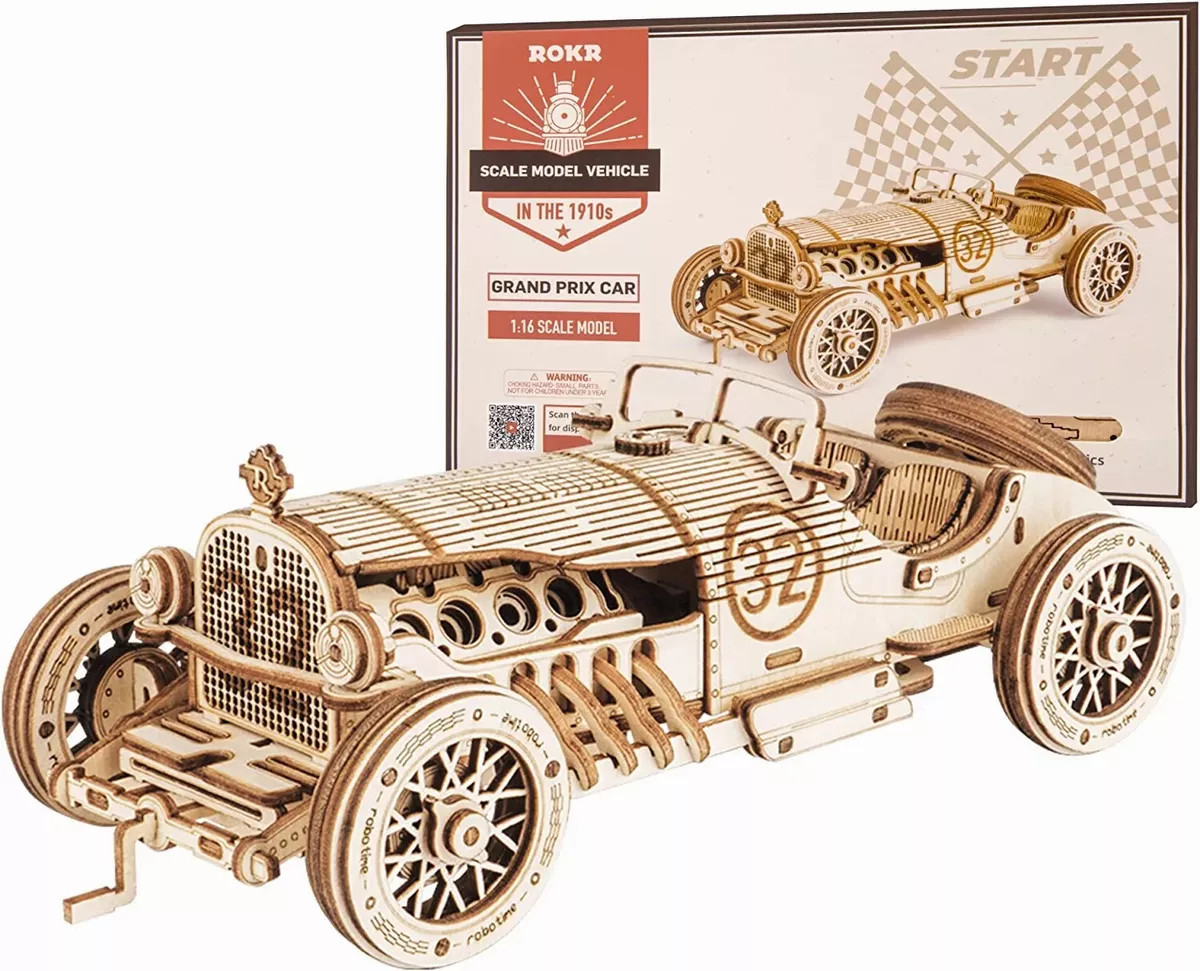 Maquette en bois Voiture ancienne - La Magie des Automates