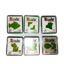 6 x Sizzix Provo Craft Ellison Mixed Lot Animal & Seasonal Die-Cuts