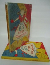 Peggy Hoffmann MISS B'S FIRST COOKBOOK 20 Family Sized Recipes, 1950 1st Ed.