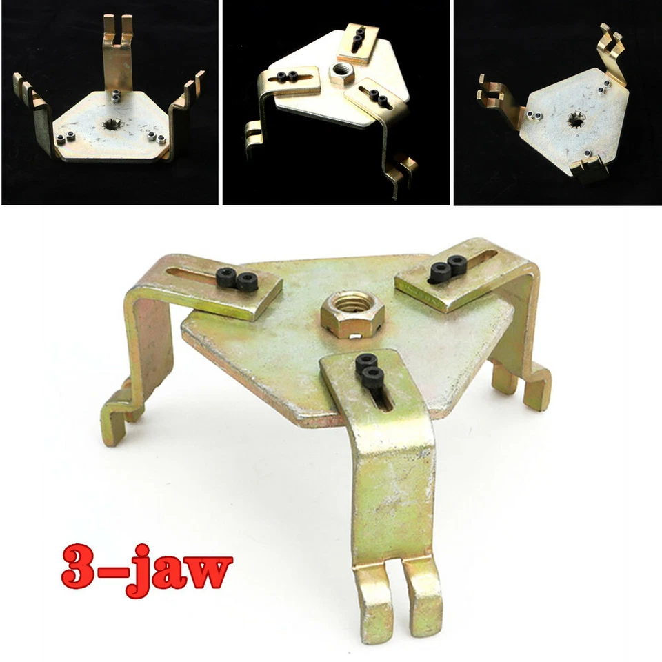 3-челюстной гаечный ключ инструмент для снятия крышки топливного насоса крышки бака бензинового насоса автомобиля внедорожника - Изображение 2 из 4