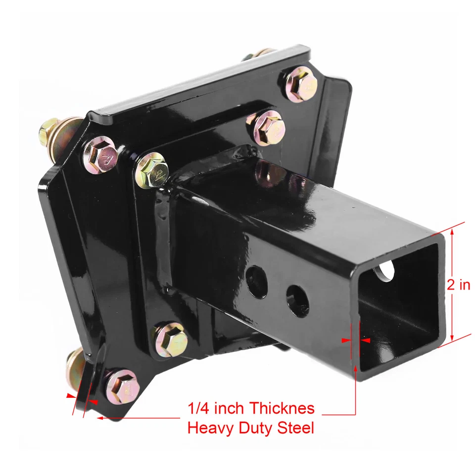 Rear 2" Receiver Hitch for 15-22 Polaris RZR 1000 XP / 1000 XP 4  US Stock - Image 2 of 4