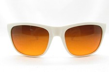 BLUBLOCKER MODERN HORNED WHITE SPORTS WRAP SUNGLASSES TAIWAN 57-150 113568