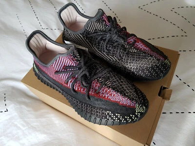 Adidas Yeezy Boost 350 V2 Yecheil ( Reflective )-FX4145 EU 43.5 US 9.5 UK 9 . - Photo 1/4