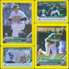 2023 Topps Now Mason Miller/Esteury Ruiz ROOKIE CARDS SP Athletics #152 #211 RC