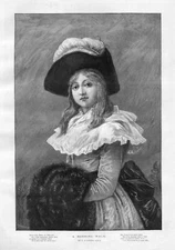 SWEET LUCY ELDEST GIRL WITH MANY BROTHERS TAKES A WALK EVERY MORNING IN DRESS