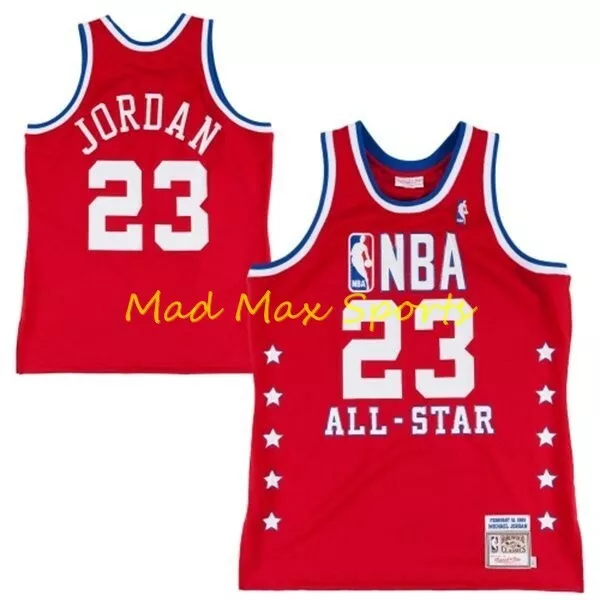 MICHAEL JORDAN Chicago Bulls ALL STAR 1988 89 Throwback MITCHELL