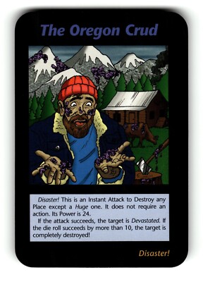 The Oregon Crud Card Base Set INWO Illuminati New World Order Game 374/409