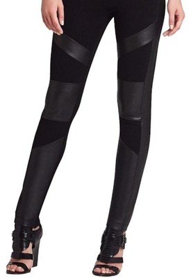 NWT XXS BCBGMAXAZRIA Black Bayle Faux 