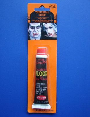 RARE FUN WORLD VAMPIRE BLOOD SEALED MOC DRACULA HALLOWEEN LIVING NIGHTMARE