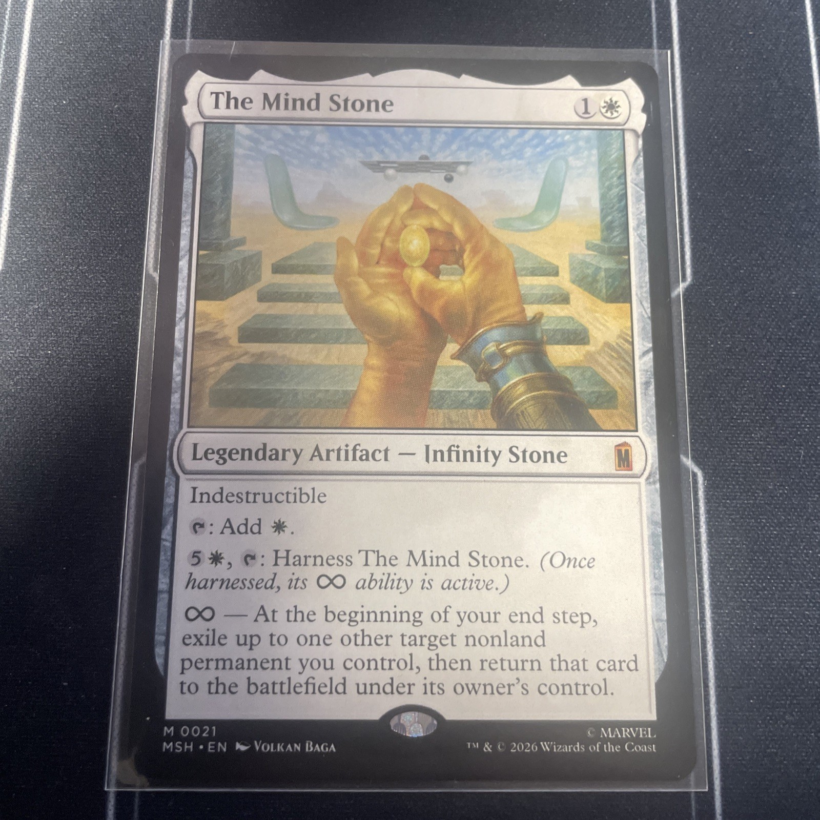 Magic The Gathering - The Mind Stone - Marvel Super Heroes Regular Non Foil