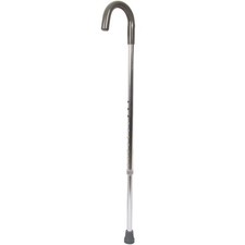 BodyMed Aluminum Adjustable Cane With Vinyl Grip Handle, Adjusts 30"-39"