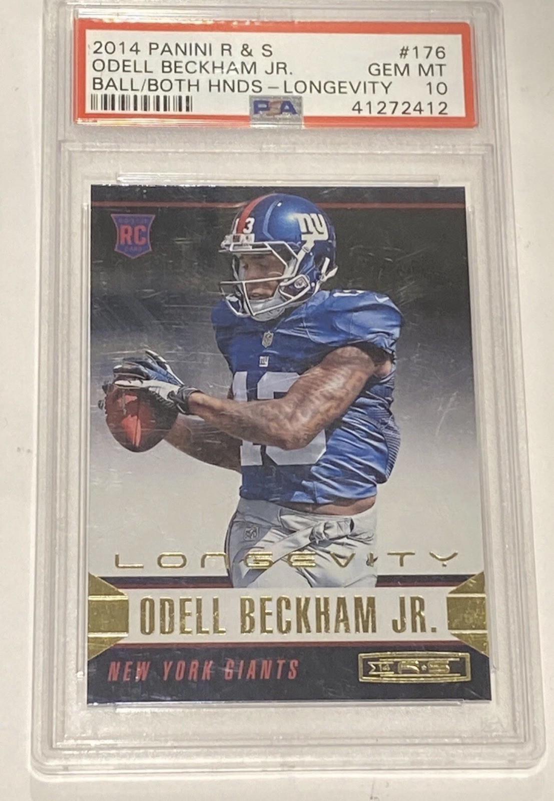 Odell Beckham Jr. Panini Elite #175 Base