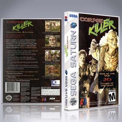 Corpse Killer: Graveyard Edition (Sega Saturn, 1995) for sale