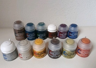 Citadel Farben Konvolut. NEU. 12x Base, Layer, Shade & Contrast. Warhammer 3/3