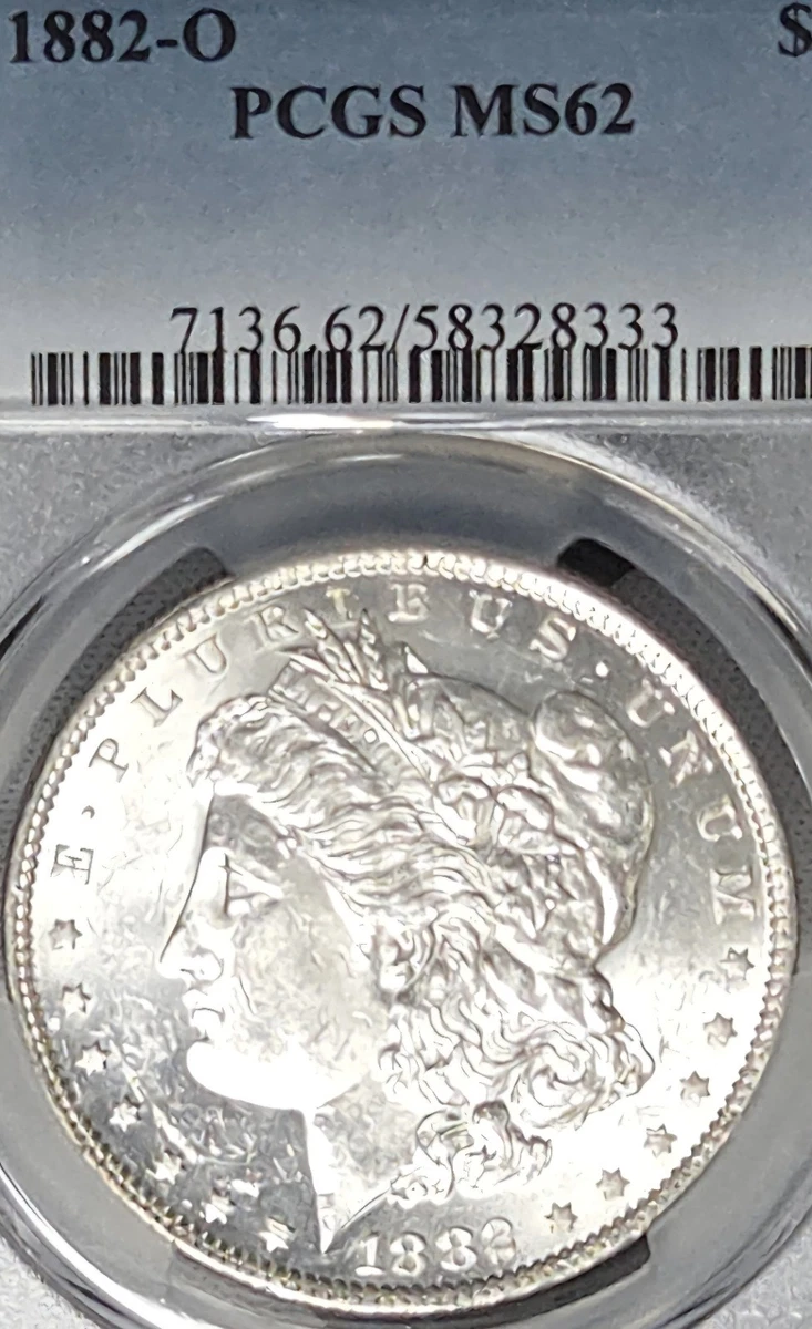 MS 62 Graded 1882 Year Morgan US Dollars (1878-1921) for sale | eBay