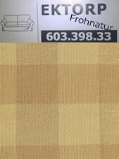 Ikea EKTORP Bezug für 2er Sofa 603.398.33 Skaftarp gelb Wechselbezug NEU OVP