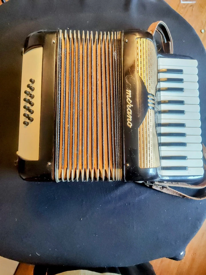 Acordeón Camerano 1957 M1 39/88... caja original papeleo original  Foto 4 de 4