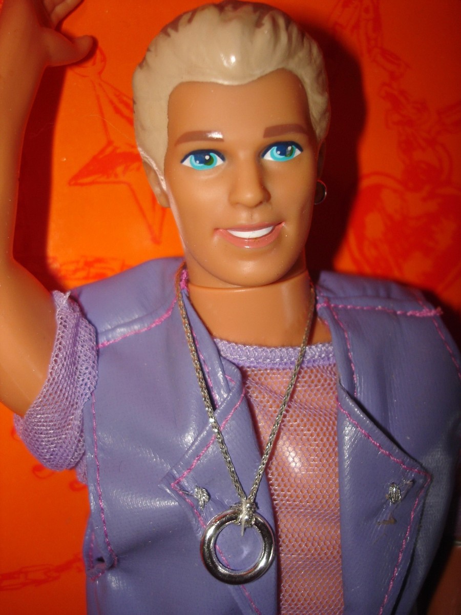 EARRING MAGIC KEN #2290 Barbie Boyfriend Doll China 1992 Unused