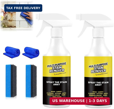 #ad 2PCS Alien Multi Purpose Stain Remover Foam Cleaner Spray A powerful cleane.. $19.99