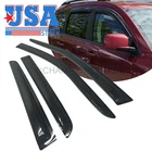 Outside Mount Window Visors Sun Shade Rain Guards for Dodge Journey 2009-2019