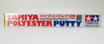 Tamiya Polyester Putty 40G 87097 Made In Japan