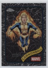 2025 Topps Chrome Marvel Comics Spider Web Refractor 265/399 Cannonball #51 1ow4