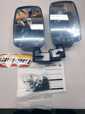 NEW OEM BRP CAN-AM 2011-2020 COMMANDER Mirror Kit #715002544