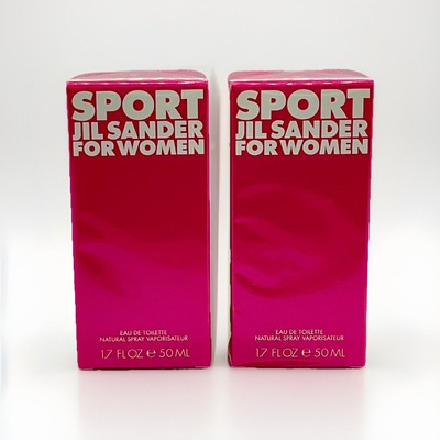 2* JIL SANDER Sport For Women 2*50ml Eau De Toilette EDT & OriginalVerpackt Set