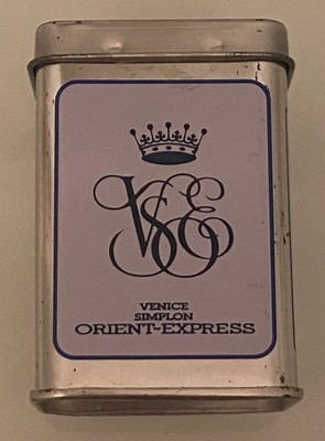 Orient Express Venedig Simplon   Pastiglie Leone leere Süßigkeitendose