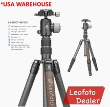 Leofoto LX-225CT XB-32Q Reversible Travel Tripod with Ball Head