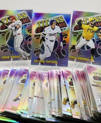 2026 Topps Series 1 Titans of the Game #1-20 Pick your Card