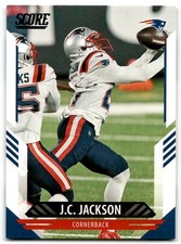 2021 Score J.C. Jackson New England Patriots #289