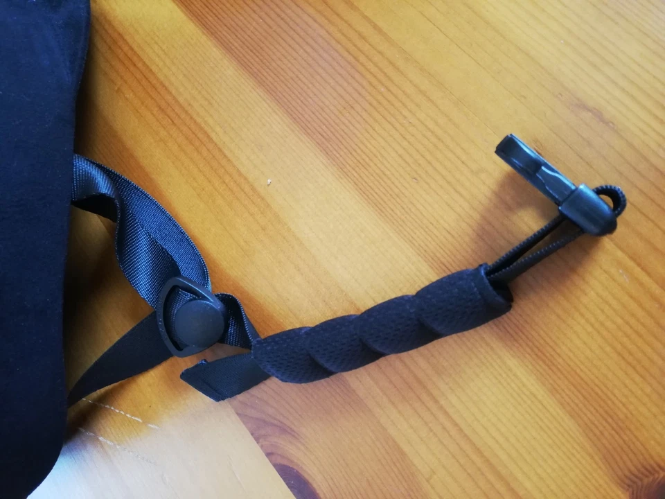 Reithelm HKM Diamond schwarz mit Straßsteinen Gr. L 56 cm - 58 cm - Bild 4 von 4