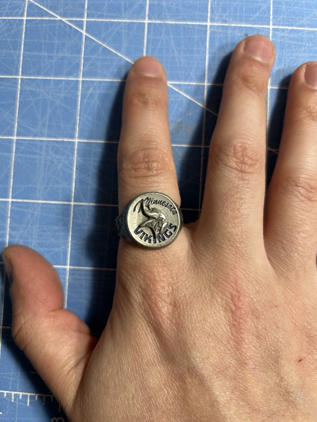 Men Silver And acrylic ring Bundle - image 6