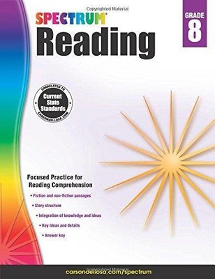 Spectrum Reading Workbook, Grade 8: Volume 26 - Spectrum