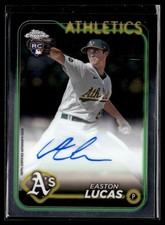 2024 Topps Chrome #RA-EL Easton Lucas Rookie Autographs