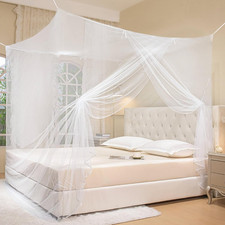 Mosquito Net for Bed Mosquiteros Cameros Para Cuba One Side Opening White Bed Ca